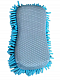 Мочалки, скребки, щётки для экстерьера Губка з мікрофіброю шиншила для миття автомобіля SAPFIRE, фото 2, цена