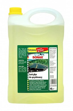 Очистители стекол Очищувач скла літній 4 л SONAX - Лимон, фото 1, цена
