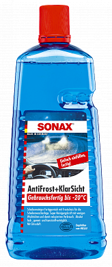 Очистители стекол Омивач скла зимовий -20°С SONAX Antifrost + KlarSicht gebrauchsfertig bis, фото 1, цена