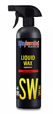 Быстрый блеск/полимеры Рідкий віск 500 мл Ekokemika Black Line LIQUID WAX, фото 1, цена