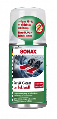 Ароматизаторы, устранители запахов Очищувач антибактеріальний кондиціонера 100 мл SONAX Klima Power Cleaner AirAid symbiotisch Thekendisplay, фото 1, цена