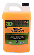  Мощный цитрусовый пятновыводитель-химчистка 3D Orange Degreaser 3.8 литра, фото