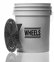 Комплект для миття коліс автомобілів відро та грязеуловлювач