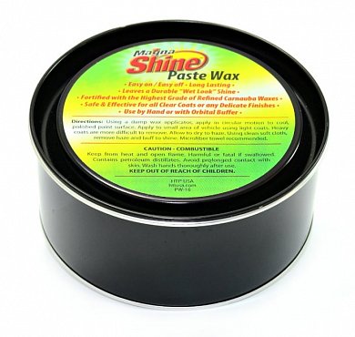 Твердые воски Magna Shine Paste Wax твердий віск карнауба + полімери, фото 1, цена